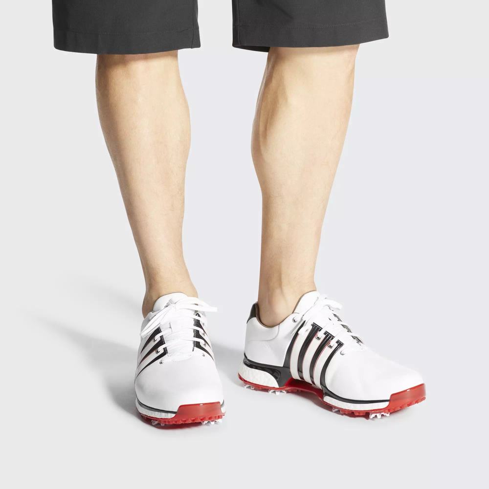 Adidas Tour360 XT Wide Tenis De Golf Blancos Para Hombre (MX-43973)